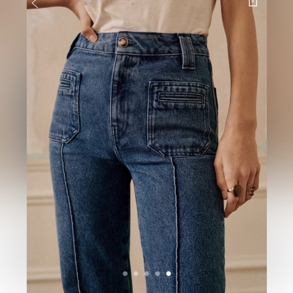 Sezane Augustus Trouser Jeans - Picture 3 of 10